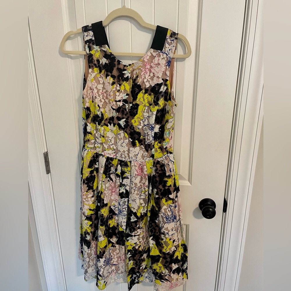 French Connection floral lace dress